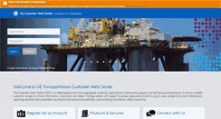 Desktop Screenshot of customer.getransportation.com